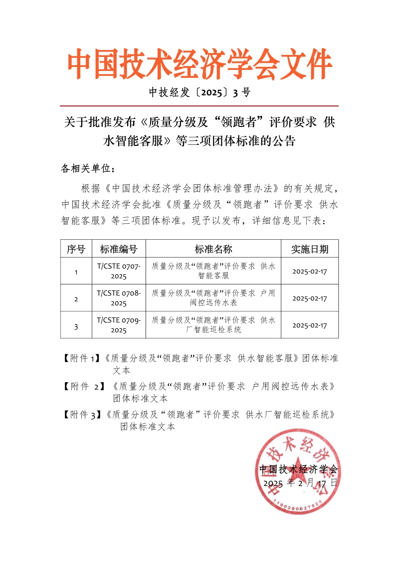 济南水务集团引领供水行业智能化新风尚——领跑者两项团体标准正式发布(图1)